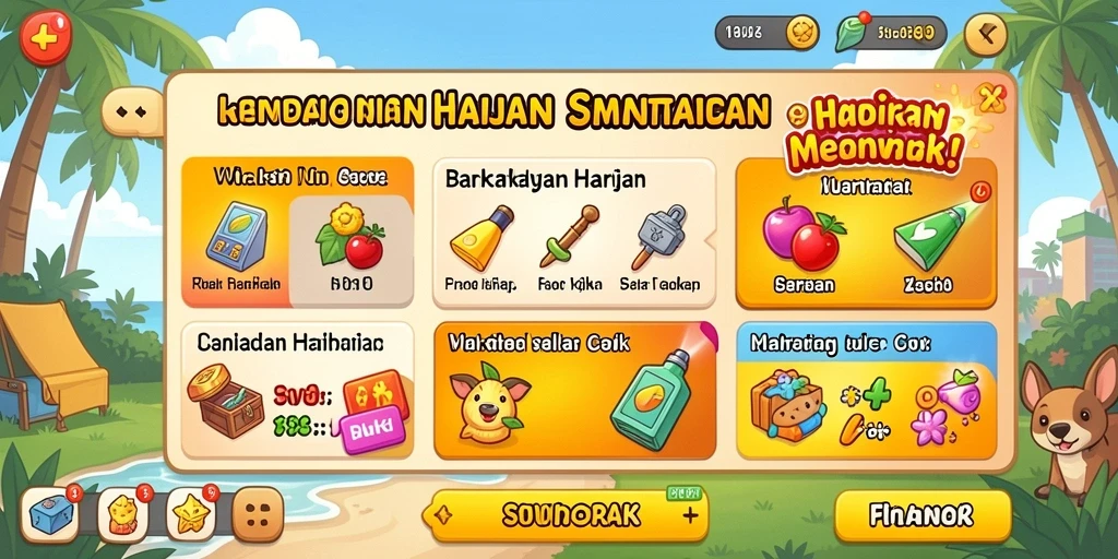 Tampilan utama aplikasi yang menarik dan mudah dinavigasi.