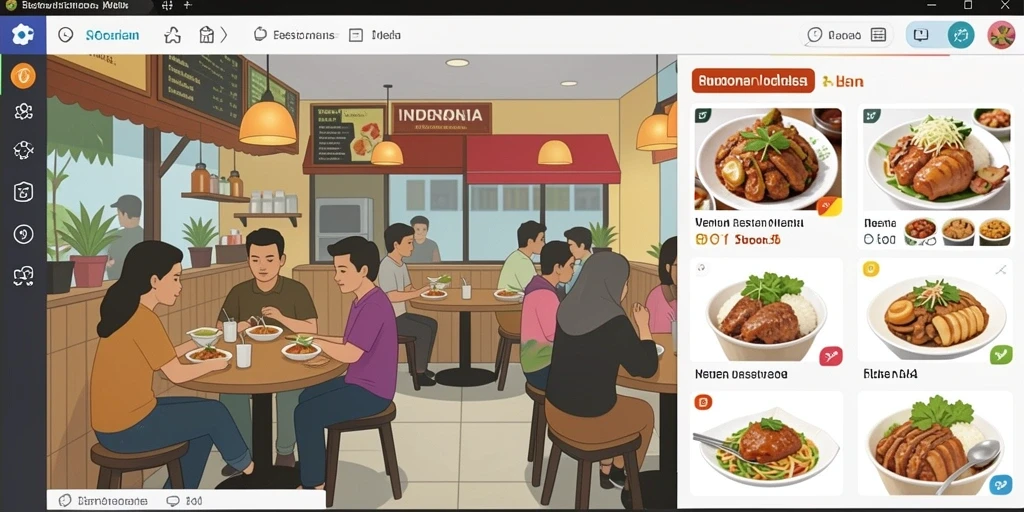 Tangkapan layar menampilkan antarmuka permainan yang menawan.