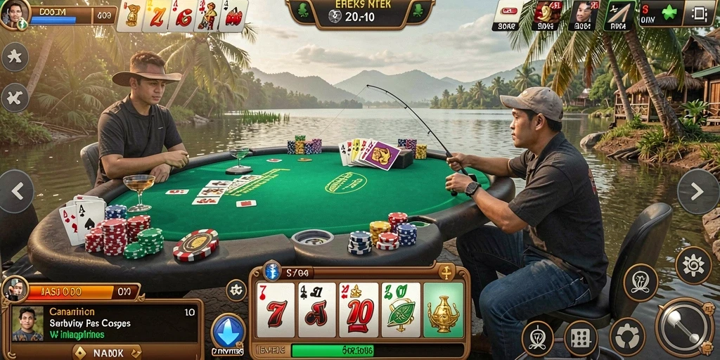 Tampilan grafis yang menakjubkan dalam game.