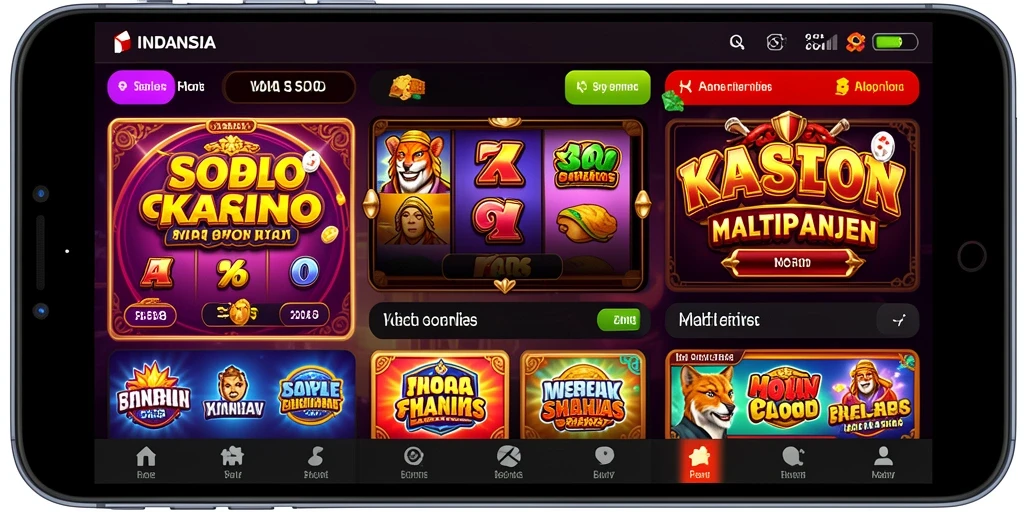 Tampilan utama game dengan grafis yang menakjubkan.