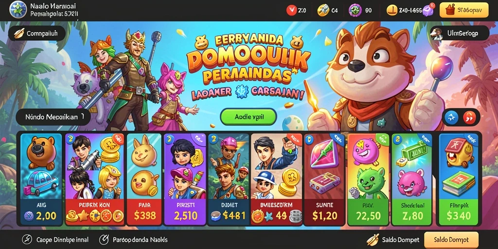 Tampilan menu utama BADAK178 yang menarik.