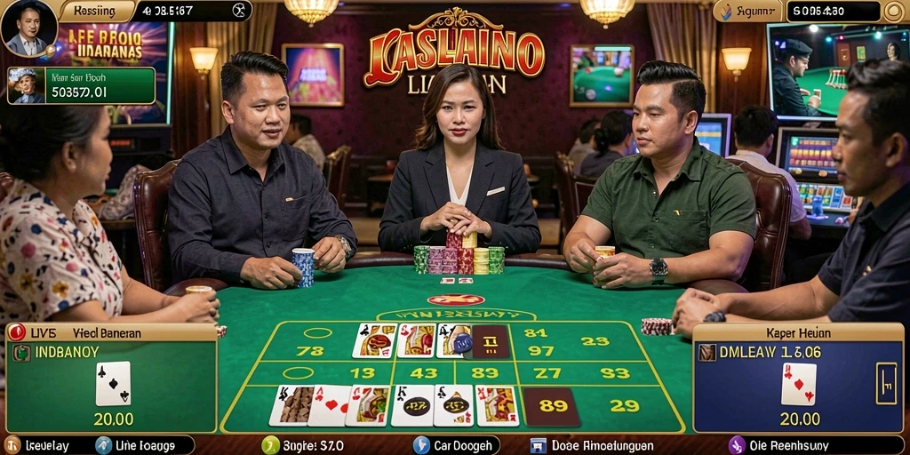 Tampilkan karakter utama dalam aksi seru.