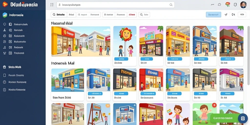Tampilan antarmuka DEPO89 yang sederhana dan menarik.
