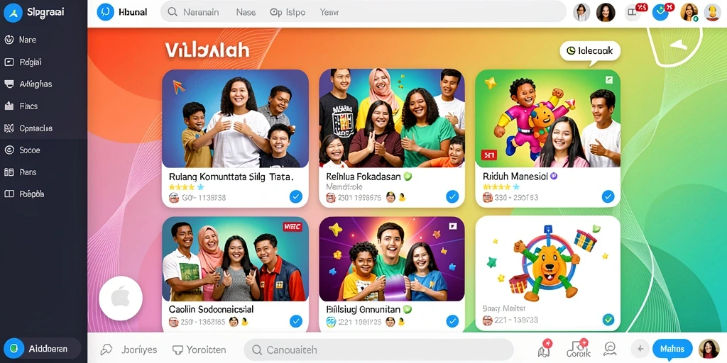 Tampilan antarmuka yang menarik dan user-friendly.
