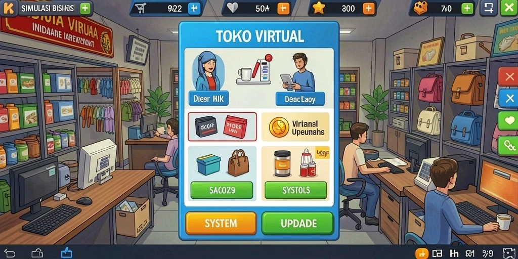 Tampilan antarmuka yang user-friendly.