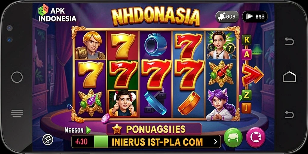 Screenshot menampilkan tampilan utama permainan yang menarik.