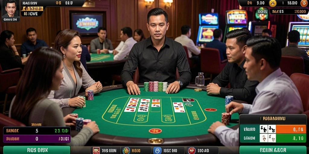 Tangkapan layar menunjukkan karakter utama dalam aksi.