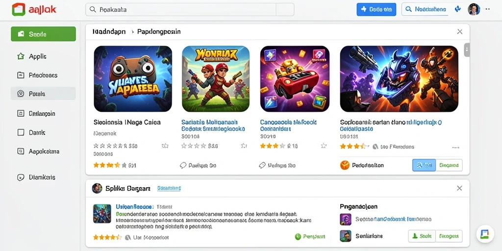 Tampilan menu utama ORISTOTO yang menarik.