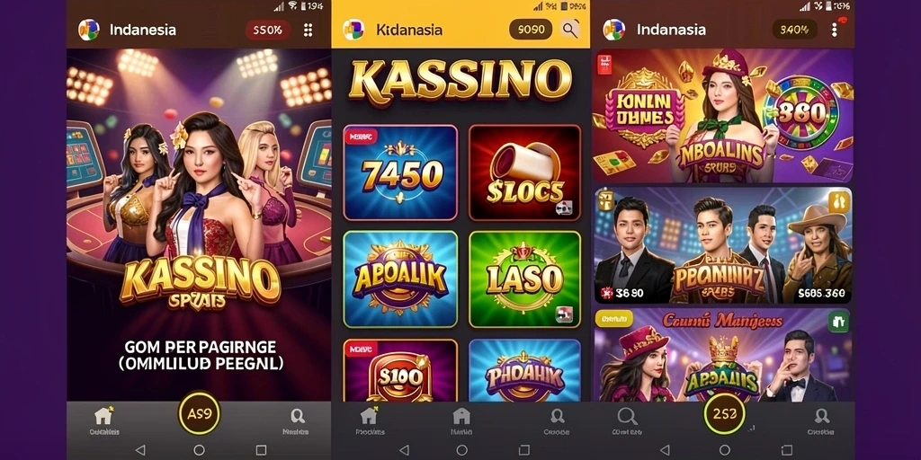 Tampilan grafis planet yang menakjubkan.