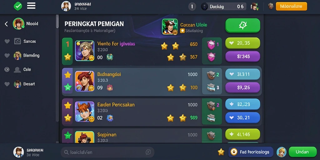 Tampilan antarmuka yang menarik dan intuitif.
