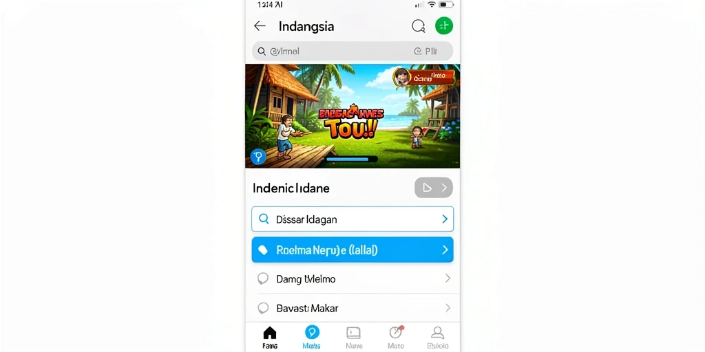 Screenshot menampilkan karakter utama dari UH77.