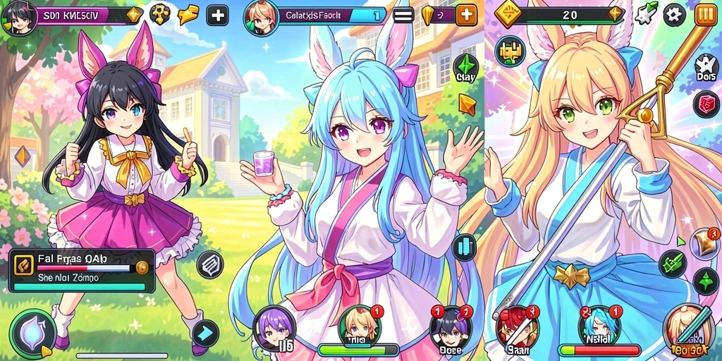 Tampilan mesin slot yang penuh warna dan menarik.